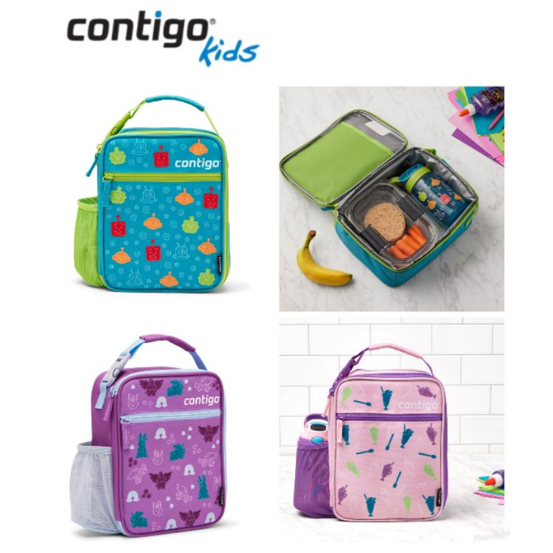 Contigo Kids Insulated Lunch Box กระเป๋าใส่อาหาร ขนม ขวดน้ำรักษาอุณหภูมิ