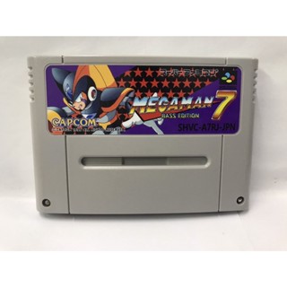 ตลับ SFC ตลับ Megaman 7 ภาคพิเศษ Megaman Bass (ตลับ SFC Repro) เกมส์ MEGA MAN ที่เรารู้จักในอดีต