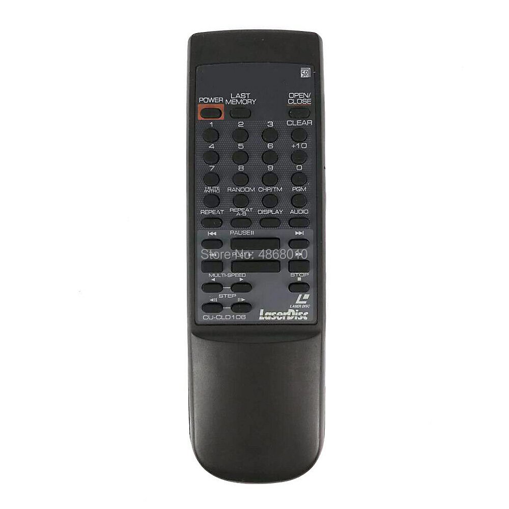 ใหม่ Universal Fernbedienung ควบคุมเปลี่ยน CU-CLD106 สําหรับ PIONNER Laserdisc CLD-S330 S105 S180 S2