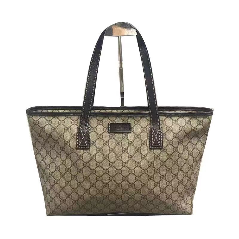 ❁▤GUCCI Gucci Classic Presbyopia Ladies Shopping Bag One Shoulder Handbag Large Capacity Tote Bag