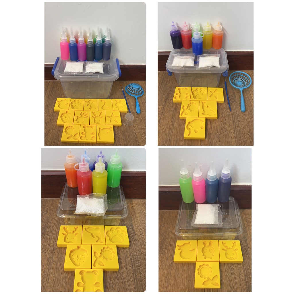 เยลลี่ลอยน้ำ DIY ของเล่นฝึกสมองแนววิทยาศาสตร์ *** สินค้าพร้อมส่งค่ะ***