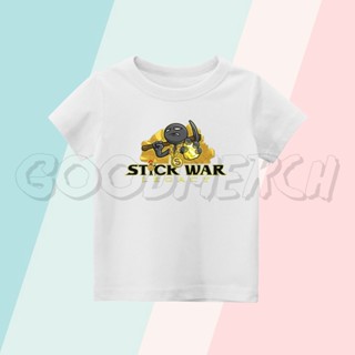 เสื้อยืด พิมพ์ลายเกม STICK WAR LEGACY 3rd สําหรับเด็ก