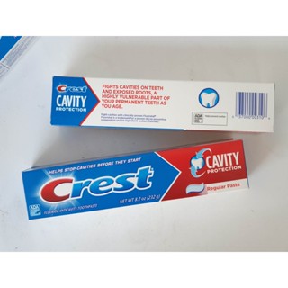 ยาสีฟันครีสต์ Crest Toothpaste Cavity ขนาด 232 g. สินค้าจากอเมริกา