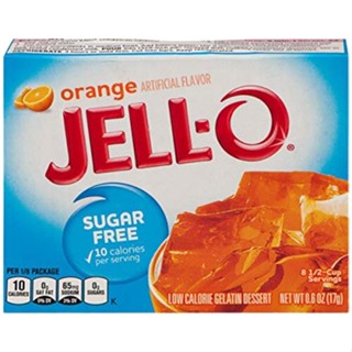 Orange Sugar Free Jell-O 17 G