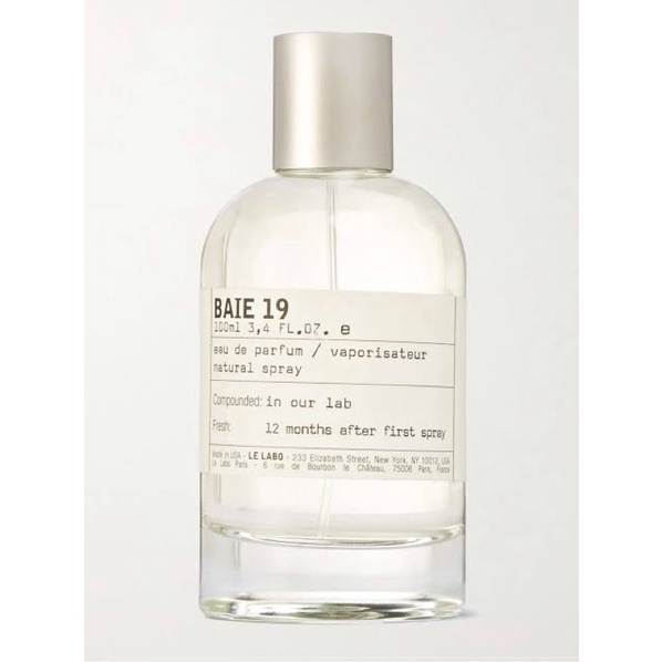 Lelabo baie 19 น้ำหอมแท้แบ่งขาย