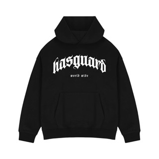 HASGUARD Hoodie Collection Winter Basic Hoodie Black