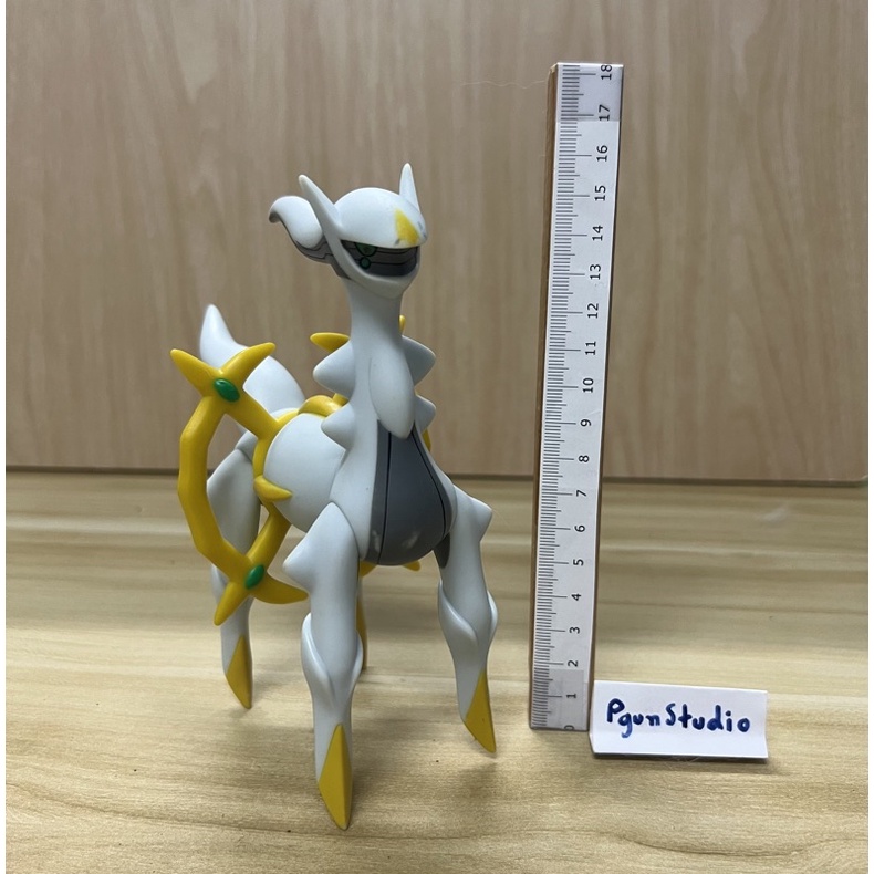 (ของแท้) pokemon / pocket monster : arceus soft vinyl figure : tomy 2009