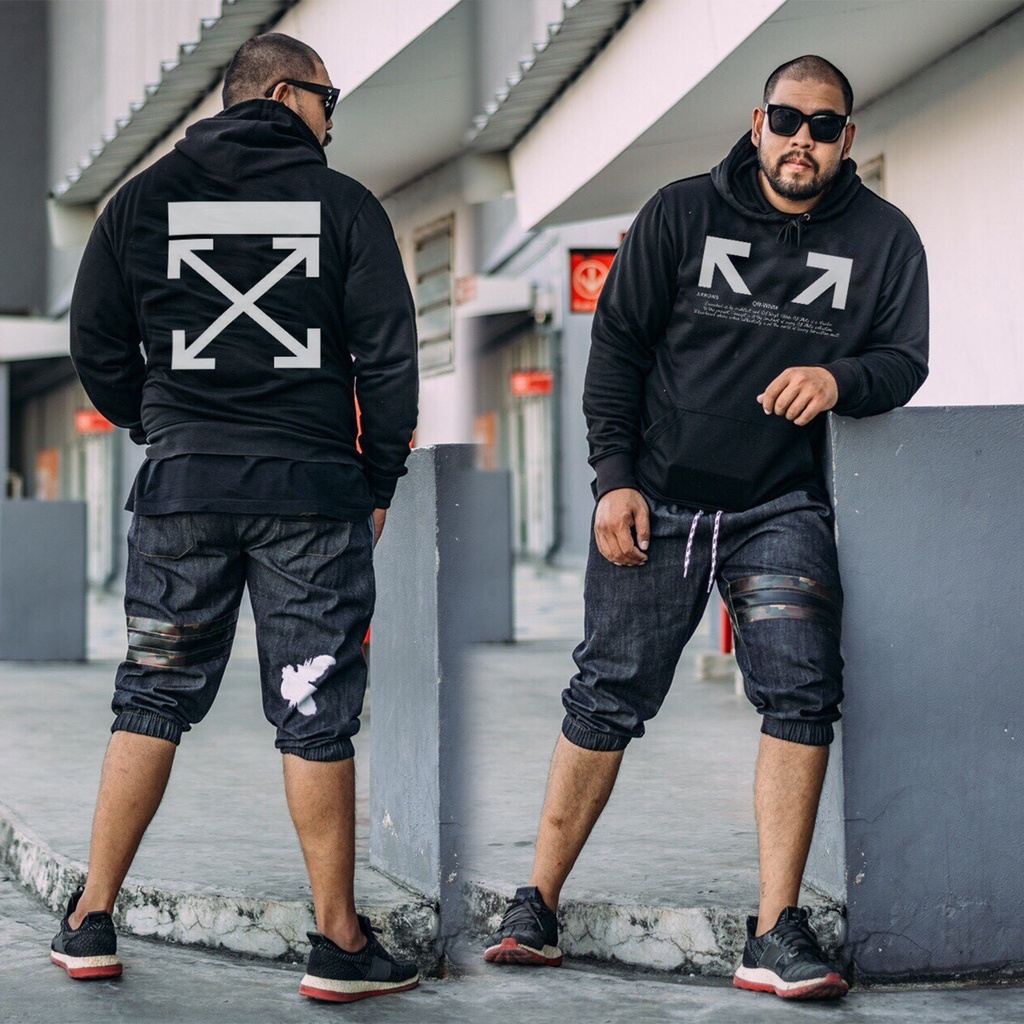 STRETCH JEANS JOGGER PANTS | กางเกงสามส่วนยีนส์ พรีเมี่ยม ใส่สบาย Size XL: เอว36-46"