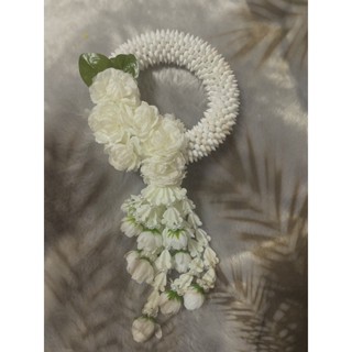 พวงมาลัยดอกมะลิ (ดอกไม้ประดิษฐ์) พวงมาลัยวันแม่ พวงมาลัยวันพ…