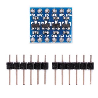 5V-3V IIC UART SPI and other 4-way level conversion module 4-way pin header