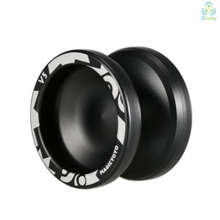 Magic Yoyo V3 เครื่องกลึงโยโย่ CNC อะลูมิเนียมอัลลอย ความเร็วสูง พร้อมสายสปินนิ่ง สีดํา สําหรับเด็ก [2][มาใหม่]