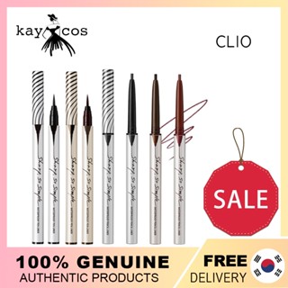 [CLIO] Sharp So Simple ดินสอเขียนขอบตา กันน้ํา 0.14 กรัม / ปากกาไลเนอร์ 0.65 มล.