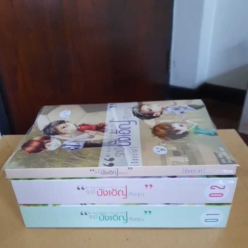 หนังสือบ้านมือสอง รักนี้บังเอิญคือคุณ เล่ม1-2+special