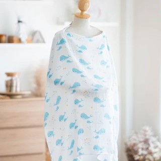 Nursing Cover - ผ้าคลุมให้นมมัสลินใยไผ่ ไม่ระคายเคืองผิวลูกน้อย