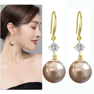 มาใหม่ Fashion earrings ต่างหูไข่มุก เวอร์ชั่นเกาหลีแฟชั่น Style รูปแบบใหม่ (สินค้าพร้อมจัดส่ง)