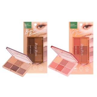 อายแชโดว์พาเลท (6ช่อง) เบบี้ไบร์ท Baby Bright Eye Palette