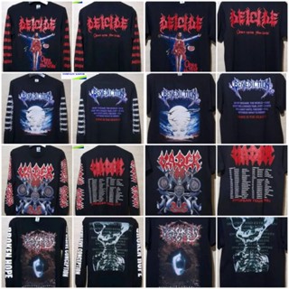 เสื้อยืด ลาย Vader band FLESHGOD SOLSTICE DEICIDE Brooken HOPE BENEDICTION สําหรับผู้ชาย