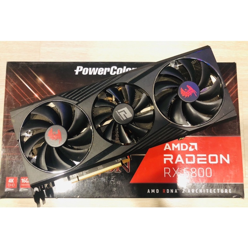 RX 6800 POWERCOLOR AMD