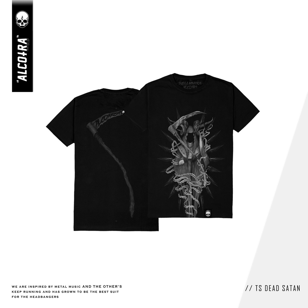 เสื้อยืด ALCOTRA DEATH SATAN