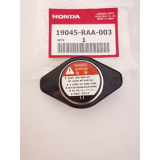 ฝาหม้อน้ำ​ พร้อมพลาสติ๊ก​กันร้อน​ HONDA, CIVIC-FD, CITY04-18,ACCORD1998-2018,CRV-G3​ (19045- RAA-003)