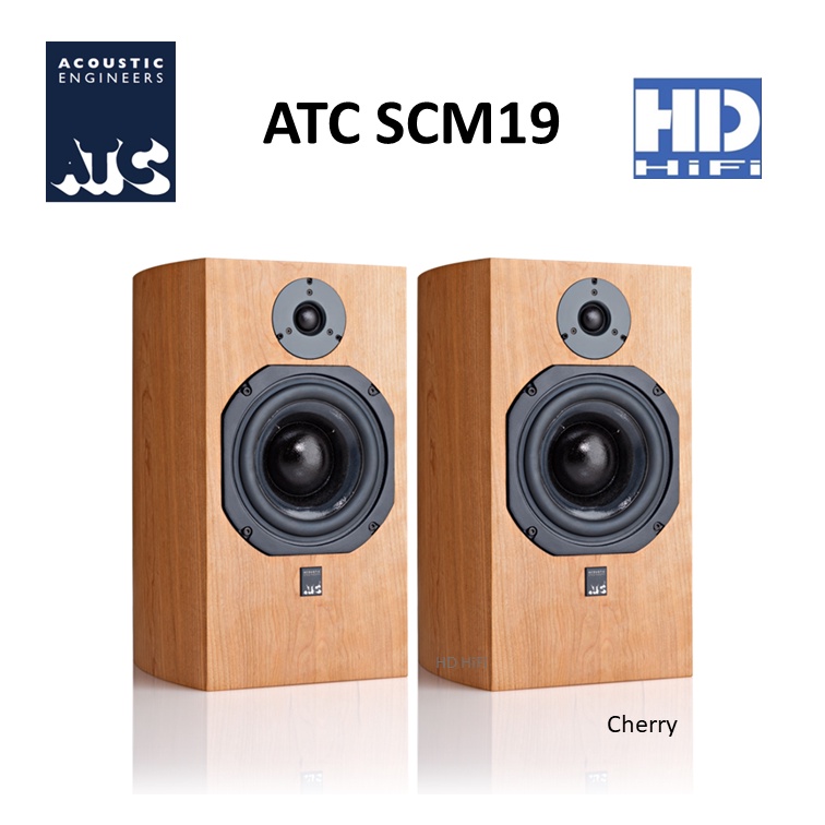 ATC SCM19 Bookshelf Speaker Cherry
