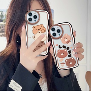 เคสโทรศัพท์มือถือ สําหรับ OPPO A78 A83 A53 A33 A57 A77s A31 A5 A9 A71 A52 A92 A5s A7 A11k A12 A15 A15s A16 A17 A54 A55 A74 A95 A76 A96 A94 A16k A77 A91 Reno 3 5 6 8 7Z 8Z 8T 5F เคสนิ่ม ลายหมี F11 | St H106