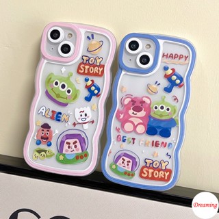 เคสสำหรับ Realme C35 C21 C21Y C25Y C20 C17 C15 C12 C25 C25S C11 2021 2020 7i 8i 8 Pro 5 5S 5i 6i Narzo 20 30A 50 50A Prime 4G 5G เคสนิ่มปลอกลายหยักสไตล์ Motif Alien ดีที่สุด เพื่อนสนิท