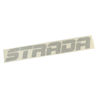 สติกเกอร์ฝาท้าย STRADA แท้ห้าง💯 "STRADA" สีอ่อน (MR245085T)[46093837] (1แผ่น)