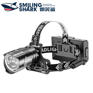 Smilingshark K300 ไฟคาดหัว หลอดไฟหน้า ไฟฉายสวมศีรษะ led 10000lm ซูมได้ ชาร์จ USB กันน้ํา สําหรับตั้งแคมป์ เดินป่า ล่าสัตว์