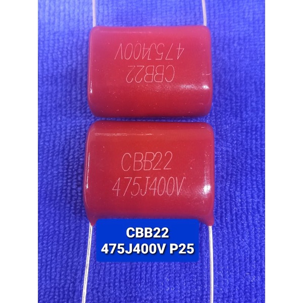 475J 400V MILOR CAPSATORS