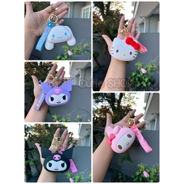 กระเป๋าตังค์ซิลิโคน ลายSanrio💖 พร้อมส่ง🚛💨
