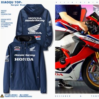 HONDA HRC R &amp; D department custom work clothes motorcycle X-ADV750 CB650R CBR1000RR ADV150 CBR600RR X-ADV350 CB1100 GL1800 VARIO125 FORZA350 CM500 NC750X CB650F CB500X CB500F CB400 PCX160 riding windbreaker jacket