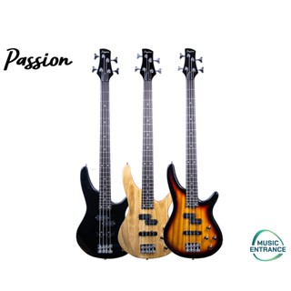 Passion IB-4 Electric Bass 4 String เบสไฟฟ้า 4สาย แพชชั่น IB4 ทรง Ibanez