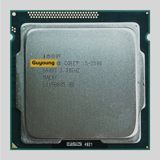 หน่วยประมวลผล CPU Core i5-2500 i5 2500 3.3 GHz Quad-Core Quad-Thread 6M 95W LGA 1155