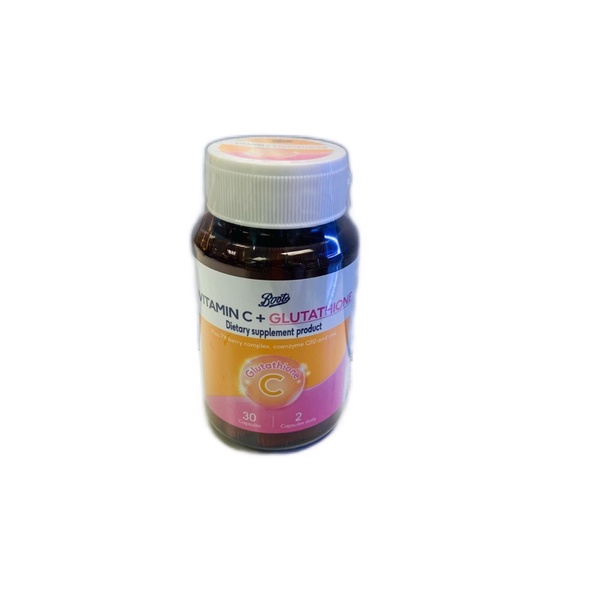 BOOTS VITAMIN C + GLUTATHIONE