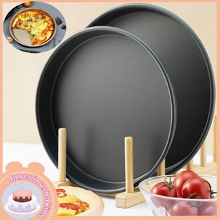 ถาดอบพิซซ่า ถาดอบขนมกลม เคลือบเทปล่อน Non stick ถาดอบขนม ถาดอบ ถาดวงกลม ถาดอบวงกลม 6,8, 9, 11นิ้ว