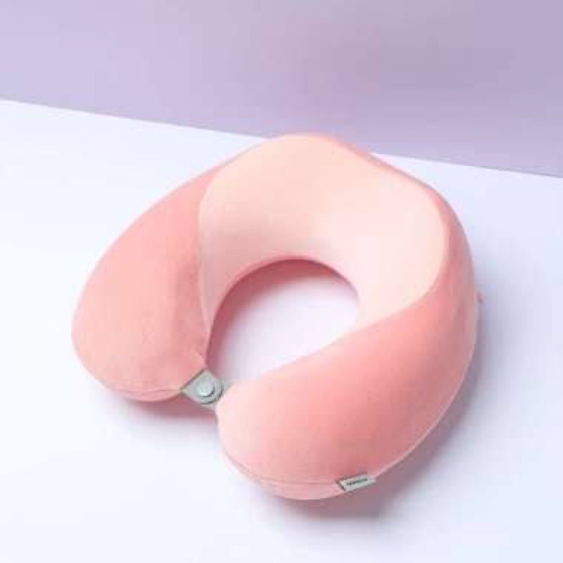 DENPASAR MINISO หมอนเมมโมรี่โฟมสีคู่ หมอนรองคอ หมอน Miniso