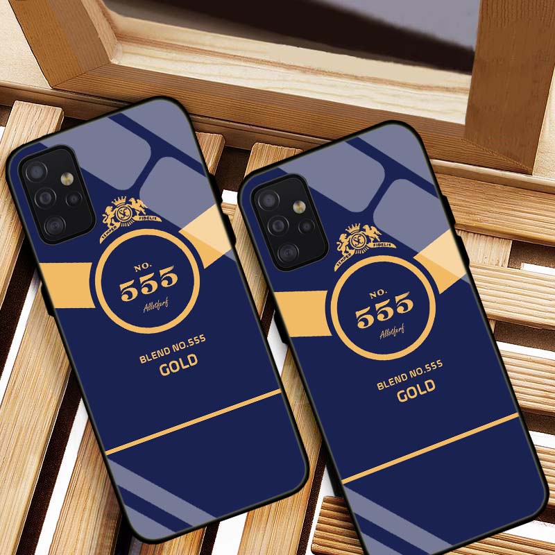 เคสสําหรับ SAMSUNG A32 4G, A32 5G, A52, A52S 5G, A72 รูป 555 PREMIUM TEMPERED GLASS BACK