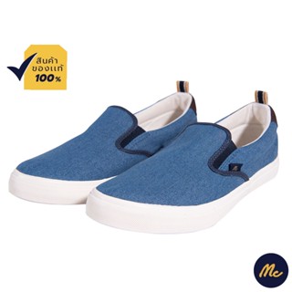 Mc JEANS รองเท้า Slip on รองเท้า Mc แท้ ใส่ได้ทั้ง หญิง และ ชาย สียีนส์ฟอก ผ้าCANVAS ทรงสวย ใส่สบาย M09Z0040C05