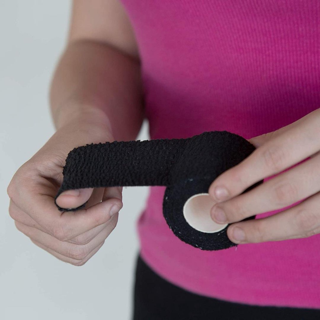 Oly Grip: ยกน้ําหนัก Thumb Hook Grip Cotton Tear Stretch Tape (6 ม้วน) – เก็บนิ้วและมือปลอดภัยระหว่างออกกําลังกาย ราคา ถูกที่สุด ดีลบีเคเค แกลเลอรีภาพที่ 8