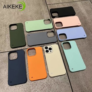 เคสโทรศัพท์มือถือแบบแข็ง บางมาก ไร้ขอบ หรูหรา 11 สี สําหรับ iphone Xs Max XR X