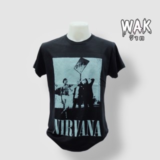 เสื้อวง Nirvana ลิขสิทธิ์แท้100%