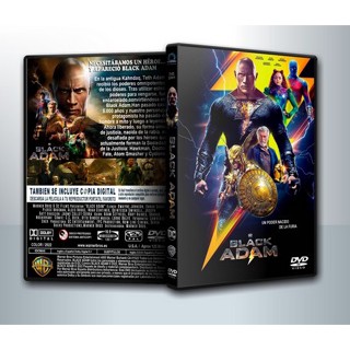 [ DVD Movie มีปก+สกรีนแผ่น-ไม่มีกล่อง ] Black Adam (2022) แบล็ก อดัม ( 1 DVD )