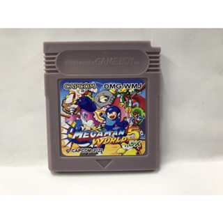 ตลับ GBC ( Game boy Colour ) Mega Man World 5 DX ตลับผลิตใหม่