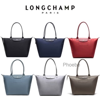 longchamp กระเป๋าหญิง,กระเป๋าไนลอนกันน้ำ,พับเก็บได้,กระเป๋า Crossbody ช้อปปิ้ง