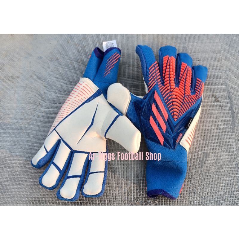 ถุงมือประตู Adidas Predator Edge Pro Goalkeeper Gloves ท็อปของแท้ 100%