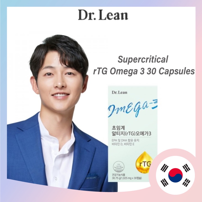 [ Dr. Lean ] Supercritical rTG Omega 3 (1,025 มก., 30 แคปซูล)