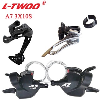 Ltwoo เกียร์รวม A7 3X10  30 ความเร็ว เกียร์หน้า และเกียร์หน้า 10V สําหรับจักรยานเสือภูเขา สําหรับจักรยานเสือภูเขา