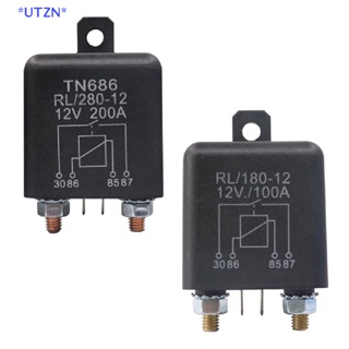 UTZN&gt; High Current Relay Starg relay 200A 100A 12V/24V Power Automotive Heavy Current Start relay Car relay new