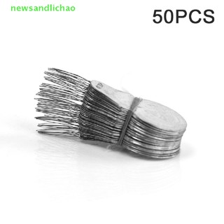Newsandlichao 50 ชิ้น โบว์ลวดสนเข็มเย็บผ้าด้วยมือ เครื่องมือด้ายเย็บผ้าที่ดี